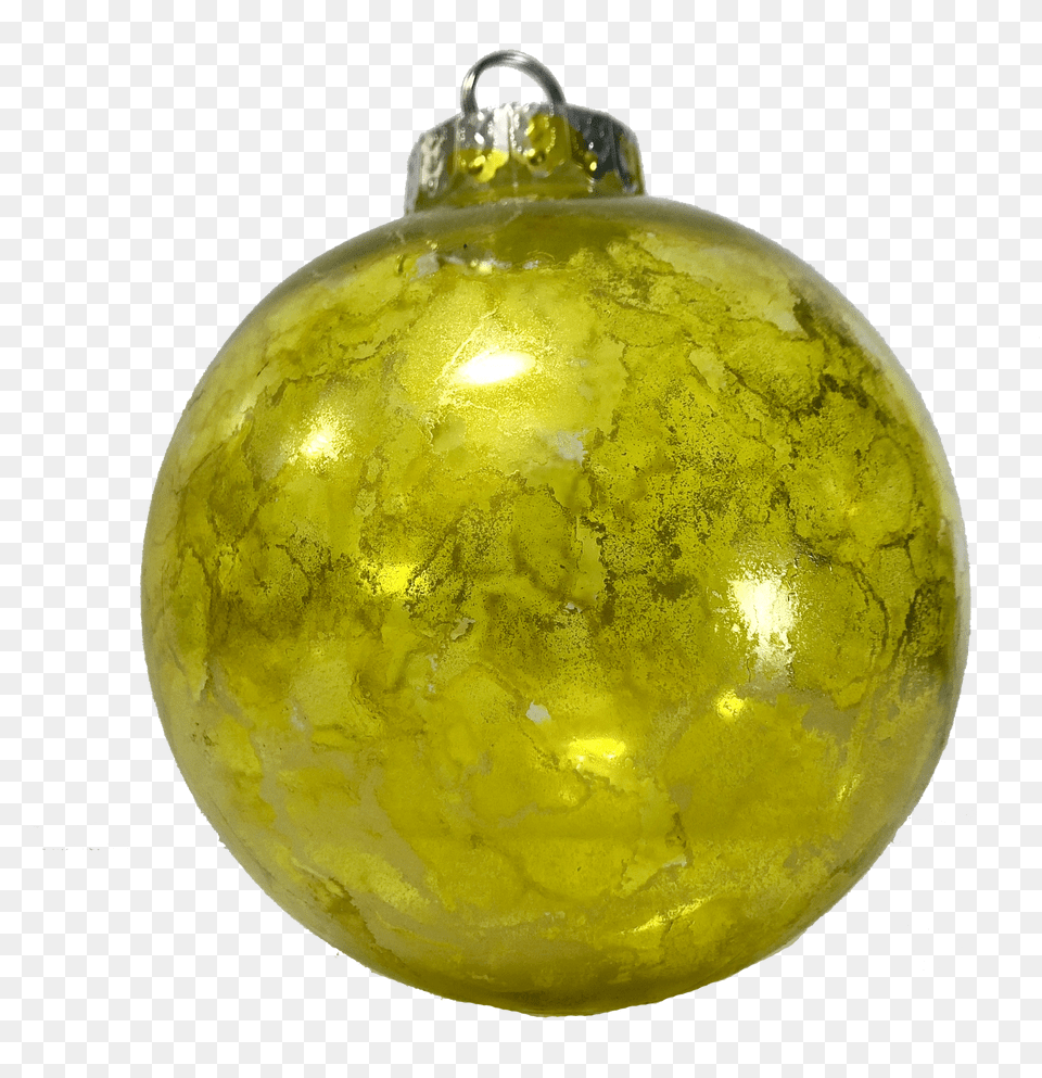 Image Of Yellow Amp Gold Custom Ornament Free Png Download