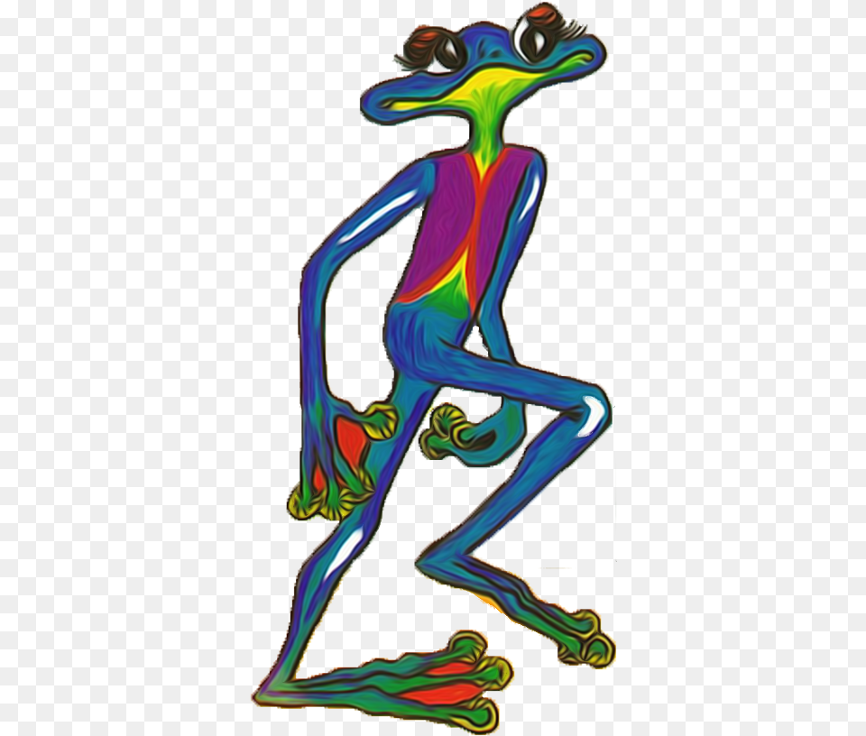 Image Of Zo True Frog, Person, Art, Alien Free Png