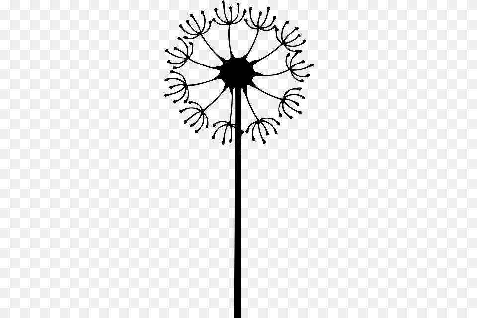 Image On Pixabay Dandelion Weed Clipart, Gray Png