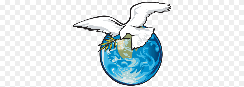 Image Peace Dove Dove Clip, Animal, Bird, Flying, Astronomy Free Png Download
