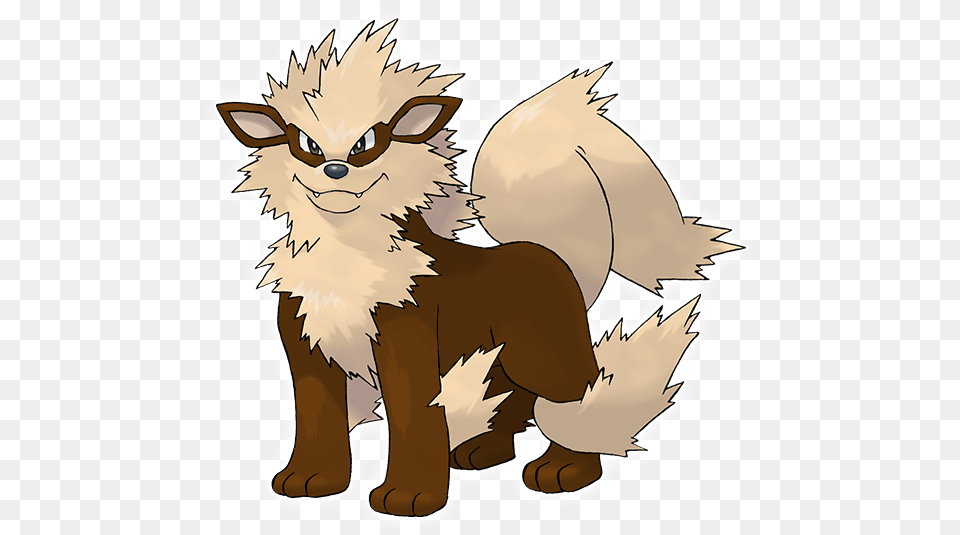 Image Pokemon Arcanine, Baby, Person, Angora, Animal Free Png Download