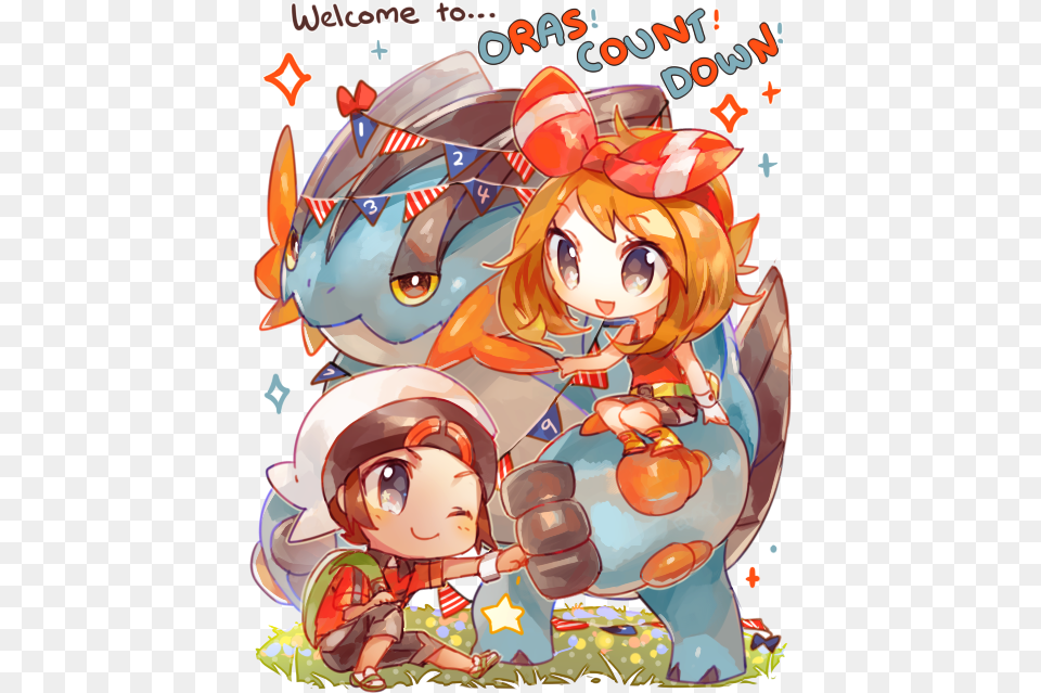 Pokemon Art Omega Ruby, Book, Comics, Publication, Baby Png Image