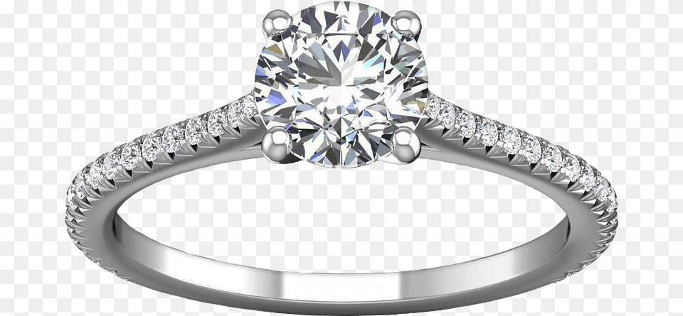 Image Pre Engagement Ring, Accessories, Jewelry, Silver, Diamond Free Png Download