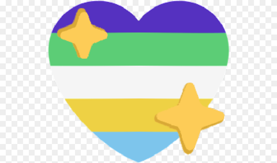 Image Pride Sparkle Heart Transparent Emoji, Star Symbol, Symbol, Person Png