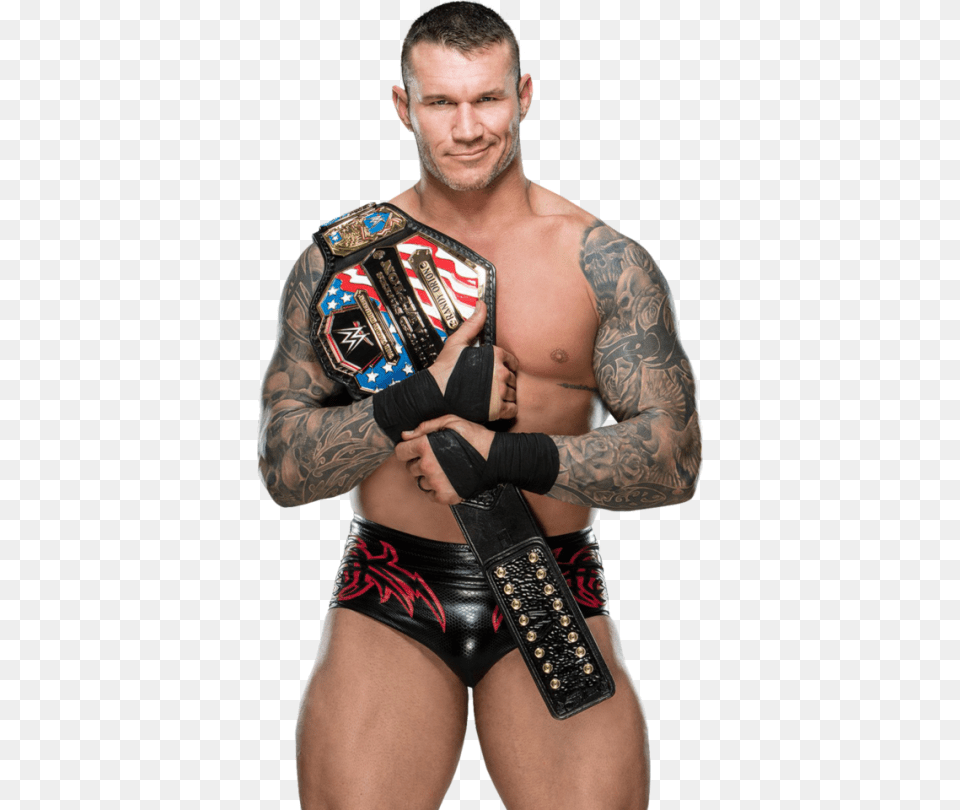 Image Randy Orton Universal Champion, Person, Skin, Tattoo, Adult Free Transparent Png