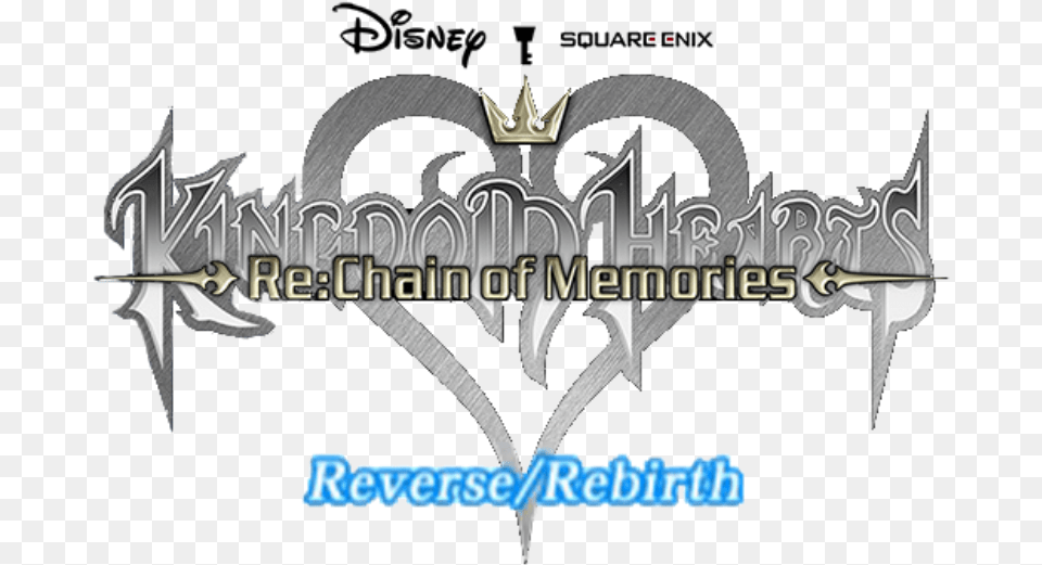 Rechain Reverse Rebirth Kingdom Hearts Re Chain Of Memories Reverse Rebirth, Weapon, Cross, Symbol Png Image
