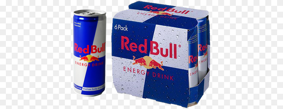 Image Red Bull 6 Pack, Tin, Can, Alcohol, Beer Free Png