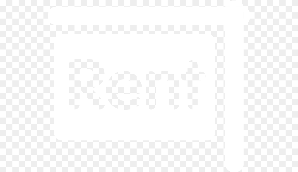Rent Icon 01 Rent Icon White, Bus Stop, Outdoors, Text, Sign Png Image