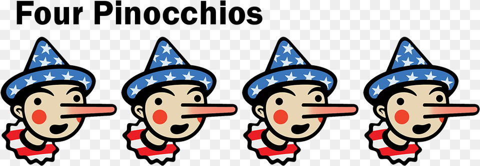 Image Result For 4 Pinocchios Washington Post Fact Pinocchio, Clothing, Hat, Face, Head Free Png Download