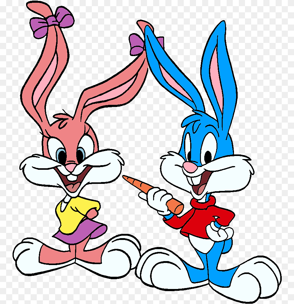 Image Result For Babs Bunny Tiny Toon Adventures Wiki Bugs Bunny Buster Bunny And Babs Bunny, Cartoon, Book, Comics, Publication Free Transparent Png