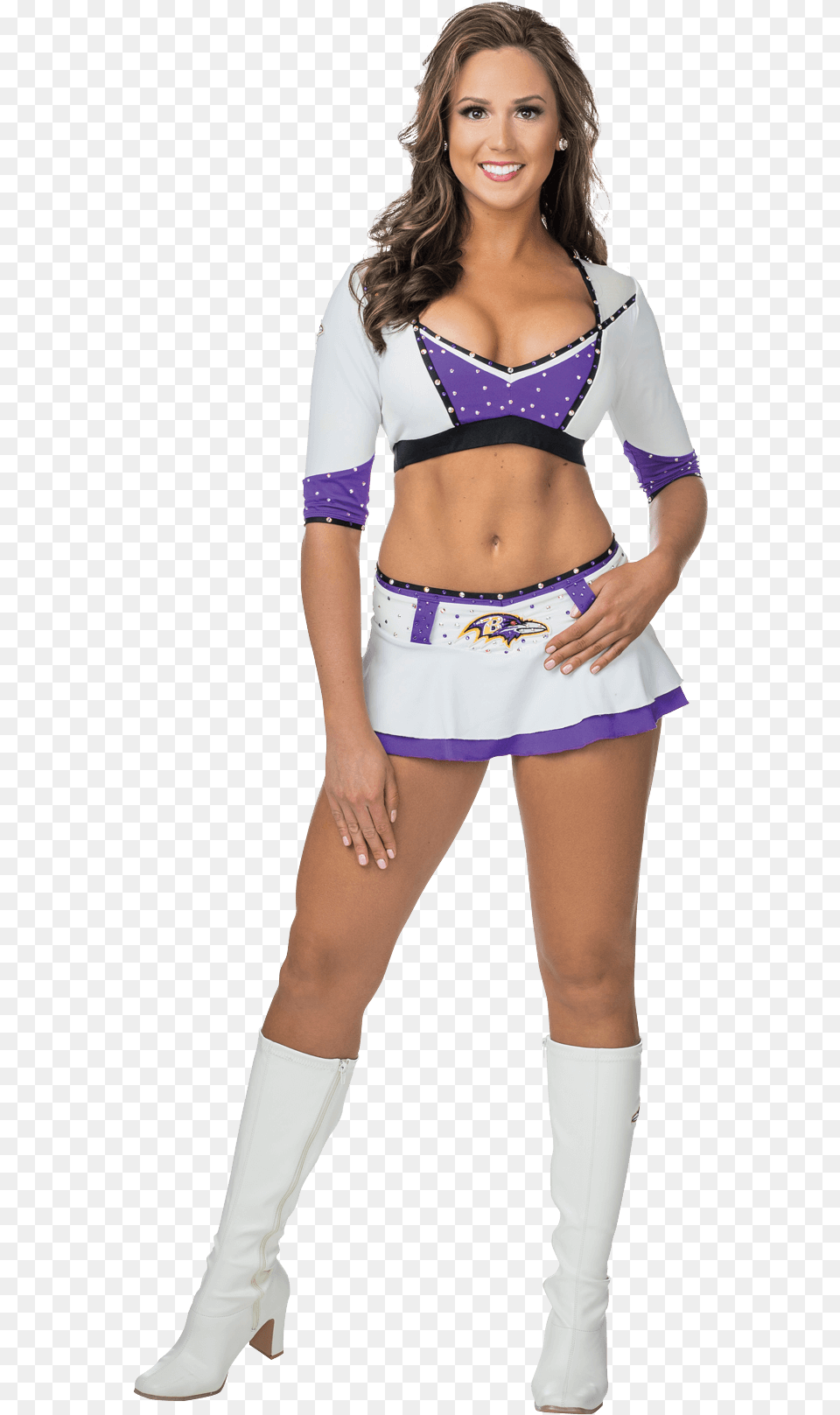 Result For Baltimore Ravens Cheerleaders 2016 Costume, Miniskirt, Clothing, Skirt, Person Png Image