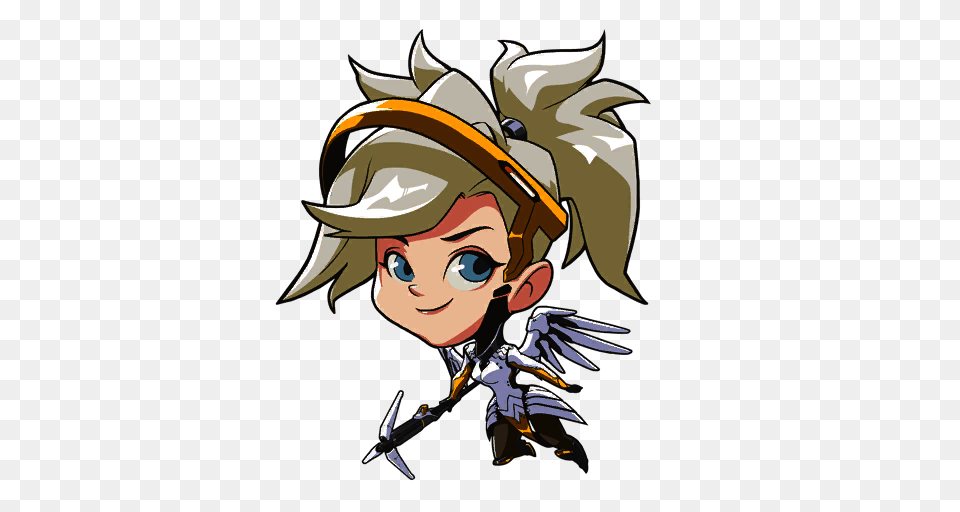 Image Result For Chibi Mercy Spray Drawing Ideas, Baby, Person, Book, Comics Png