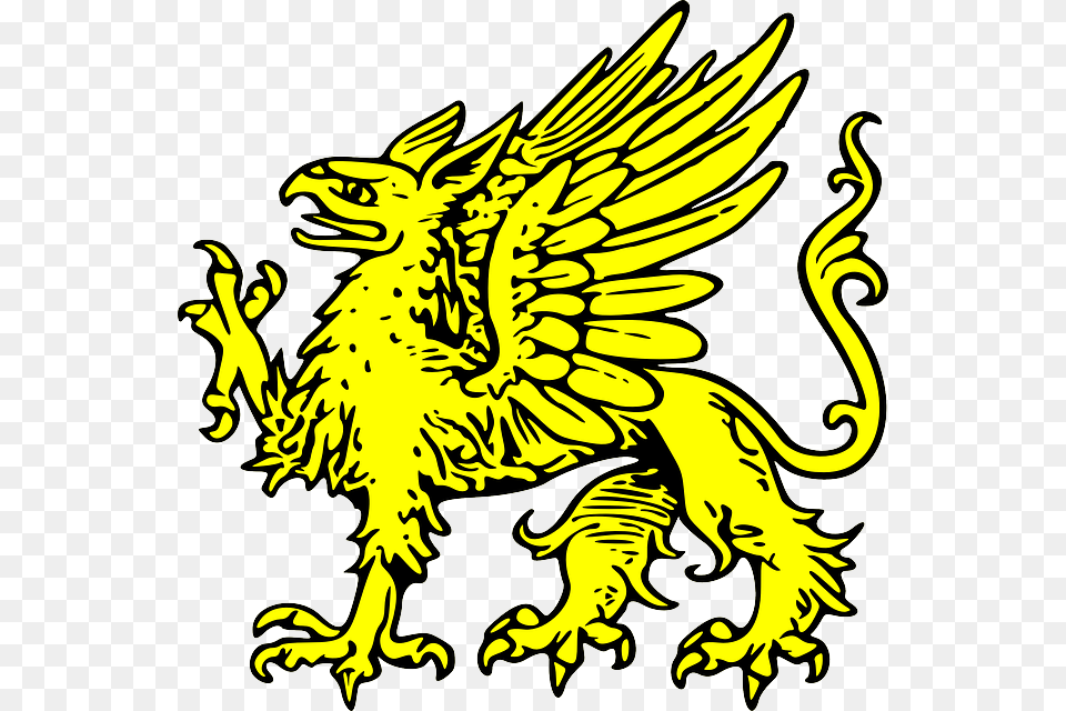 Image Result For Coat Of Arms Griffin Patterns Spamalot, Dragon Free Png Download