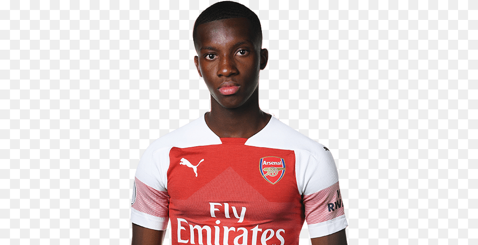 Image Result For Eddie Nketiah, T-shirt, Clothing, Shirt, Person Free Png Download