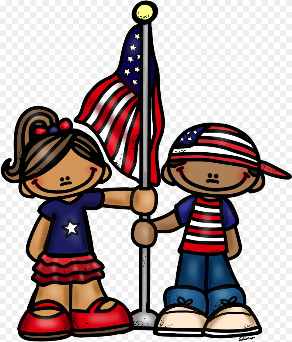 Result For Educlips 4th Of July Clipart Kids Melonheadz Social Studies Clipart, Baby, Person, Face, Head Png Image