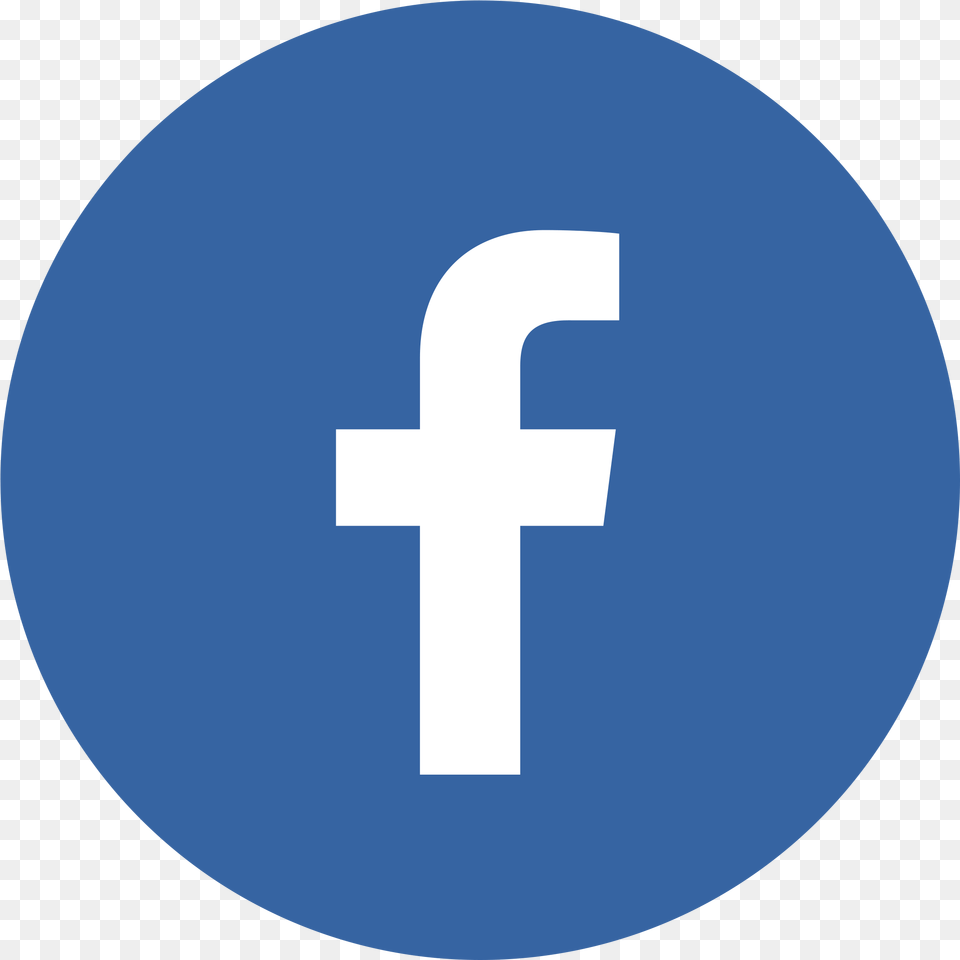 Result For Facebook Transparent Circle Icon Facebook Logo, Cross, Symbol, Sign, Text Png Image