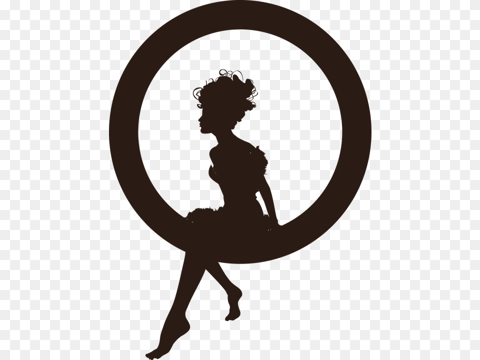Image Result For Fairy Silhouette Silhouette In Circle, Dancing, Leisure Activities, Person, Ballerina Free Png Download