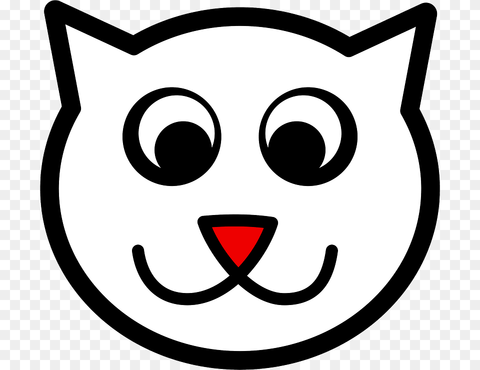 Image Result For Happy Cat Face Drawing Cat Face Drawing Clipart, Disk Free Png