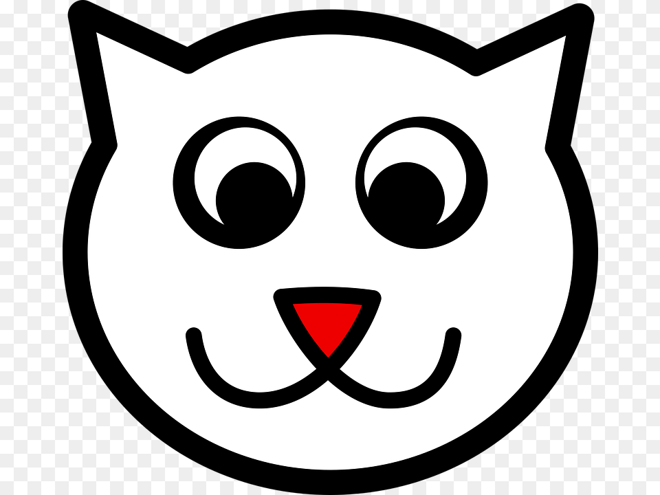 Image Result For Happy Cat Face Drawing Cat Images, Stencil Free Png