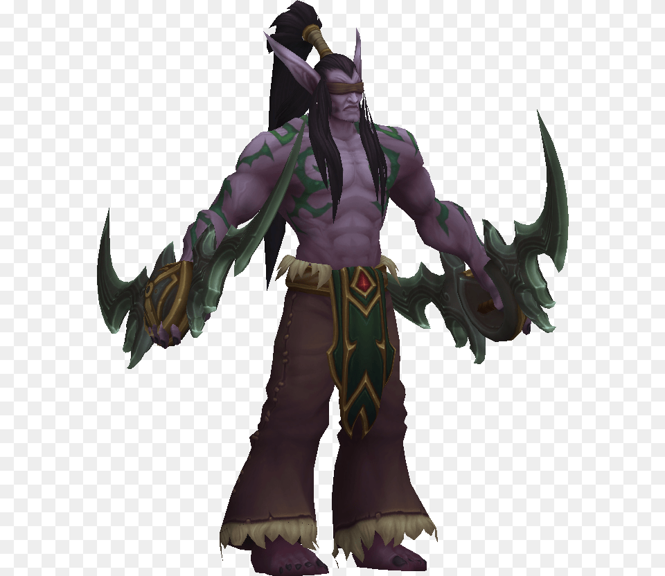 Image Result For Illidan Stormrage Illidan Stormrage Male Night Elf, Clothing, Costume, Person, Baby Free Png Download