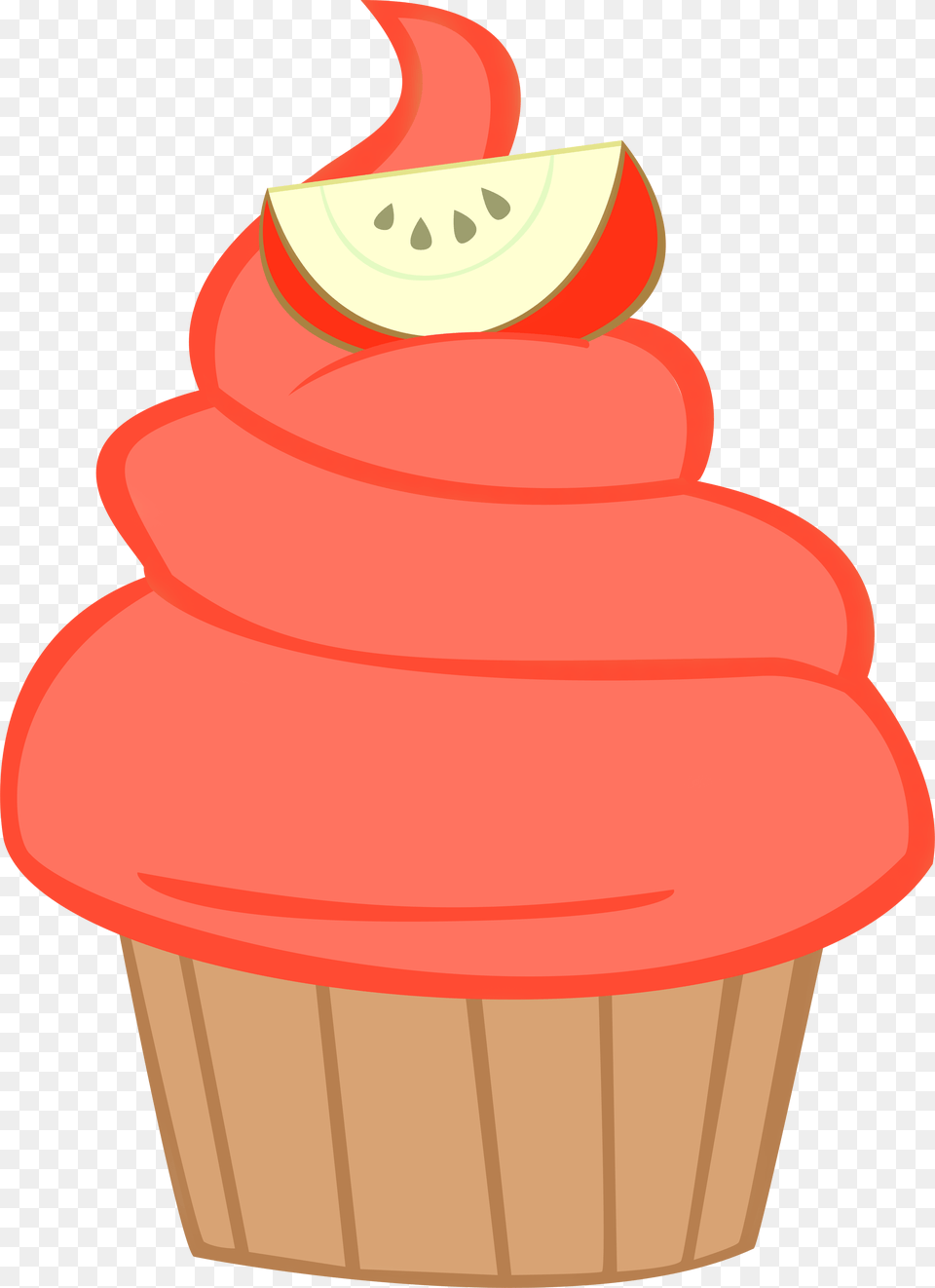 Image Result For Mlp My Little Pony Apple Cupcakes, Cake, Cream, Cupcake, Dessert Free Png
