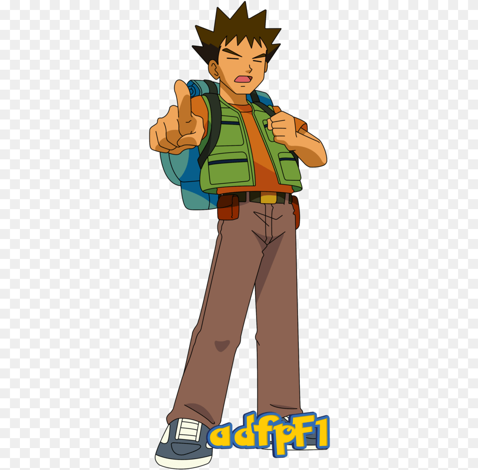 Image Result For Pokemon Anime Original Series Brock Brock Pokemon, Person, Boy, Child, Male Png