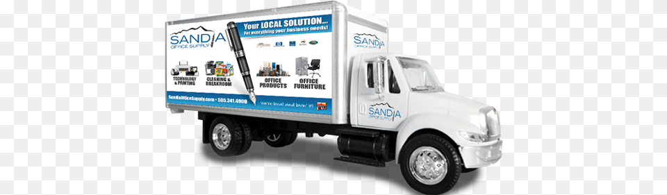 Image Result For Sandia Office Supply Office Supplies Truck, Moving Van, Transportation, Van, Vehicle Free Png Download