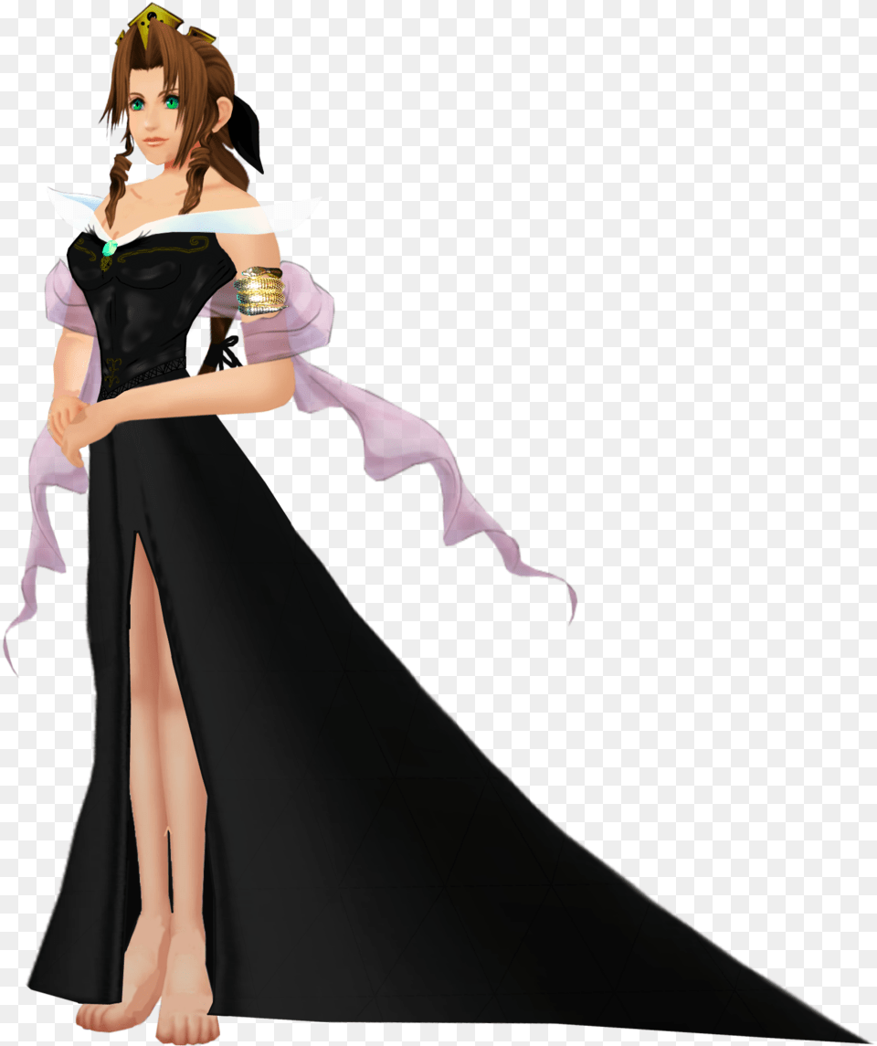 Image Result For Sephiroth Design Final Fantasy Vii Remake Aerith Dress, Book, Publication, Clothing, Comics Free Transparent Png