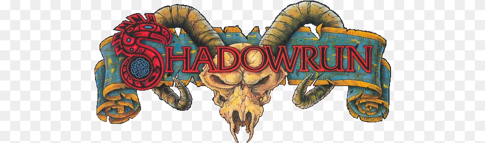 Image Result For Shadowrun Snes Logo Shadowrun Logo, Emblem, Symbol, Architecture, Pillar Free Png