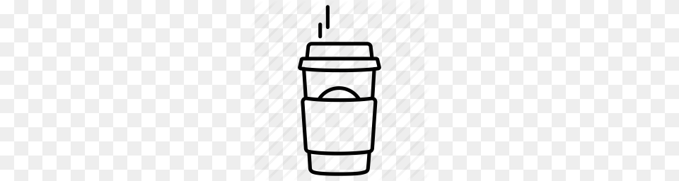 Image Result For Starbucks Cup Outline Made, Jar Free Transparent Png