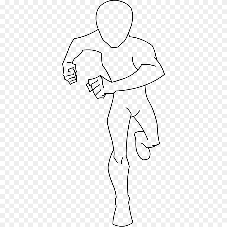 Image Result For Superhero Template Super Hero Outline, Gray Free Png Download