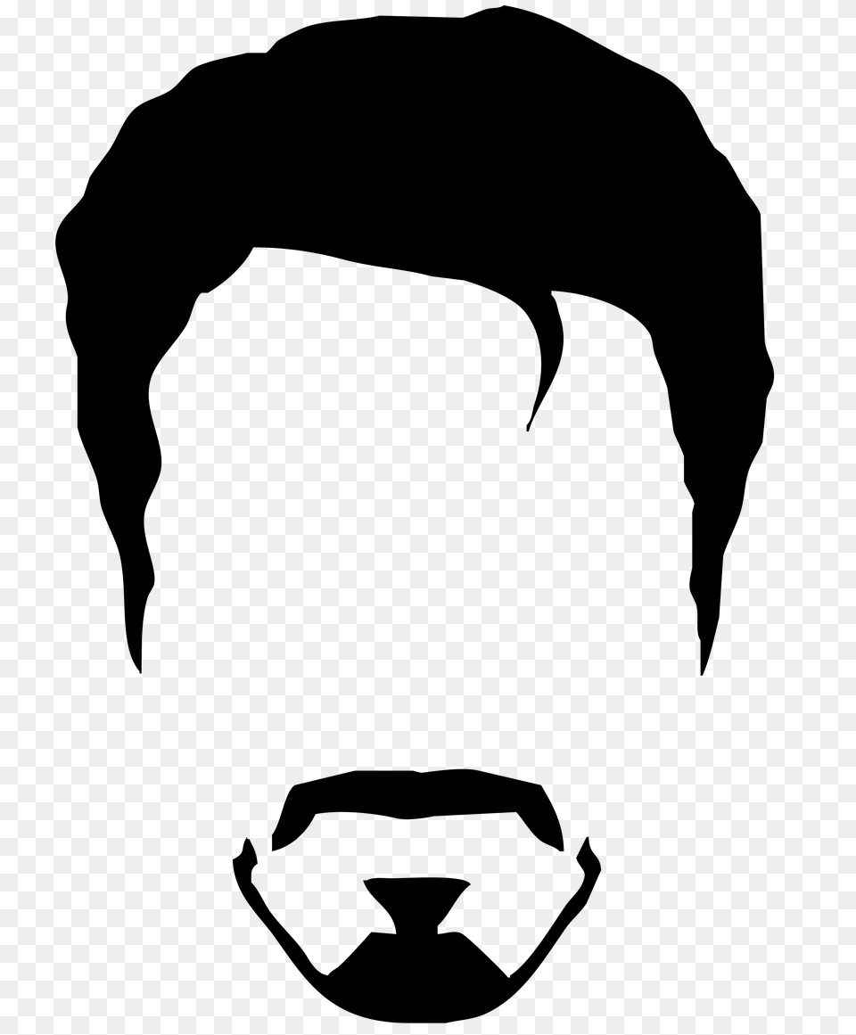 Image Result For Tony Stark Minimalist Wallpaper Black And White, Stencil, Clothing, Coat Free Png