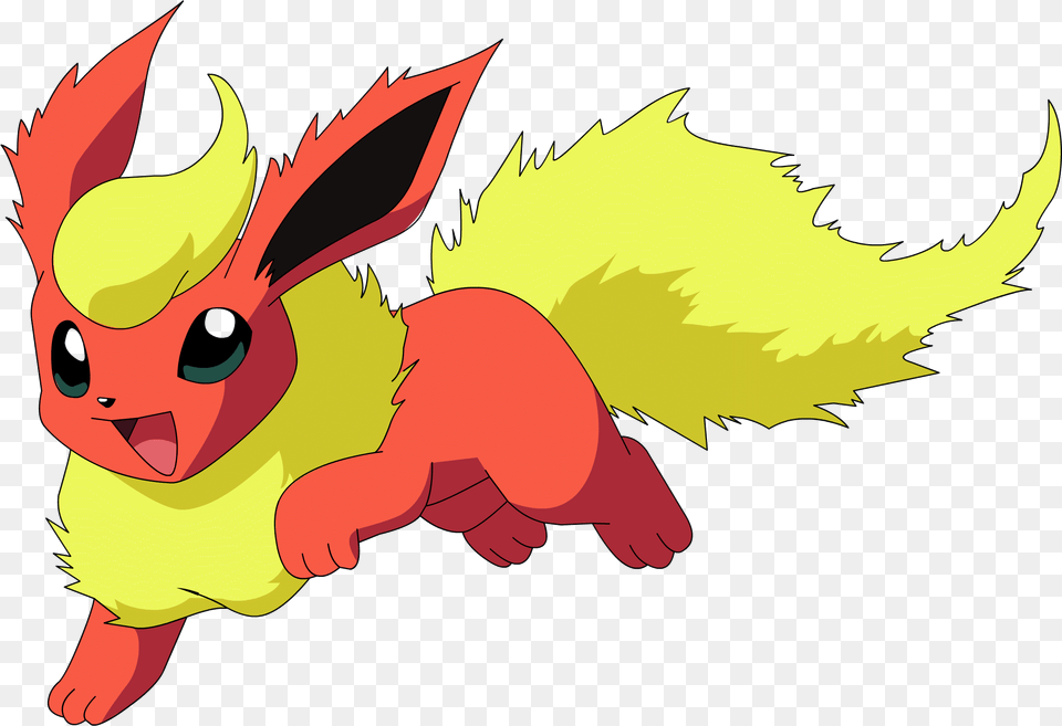 Image Result For Pokemon Flareon, Baby, Person, Animal, Dinosaur Free Transparent Png