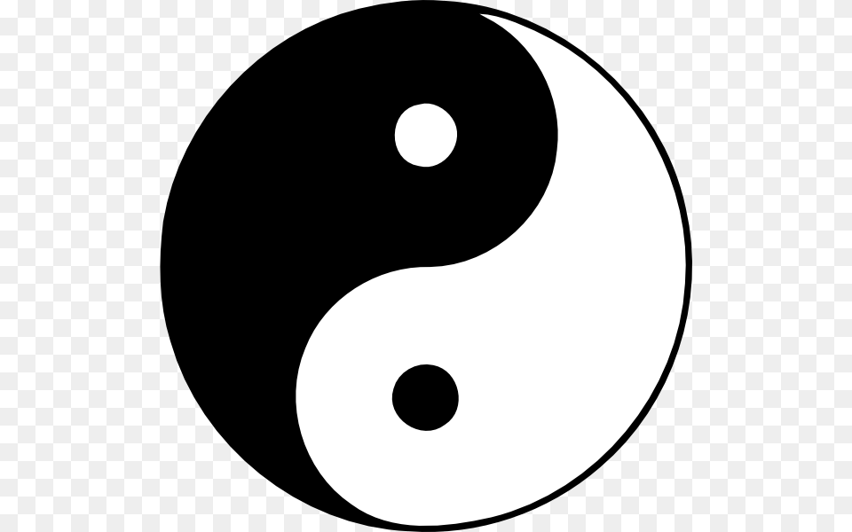 Image Result For Yin And Yang Symbols For Tai Chi Homemade Cards, Symbol, Number, Text, Astronomy Free Png Download