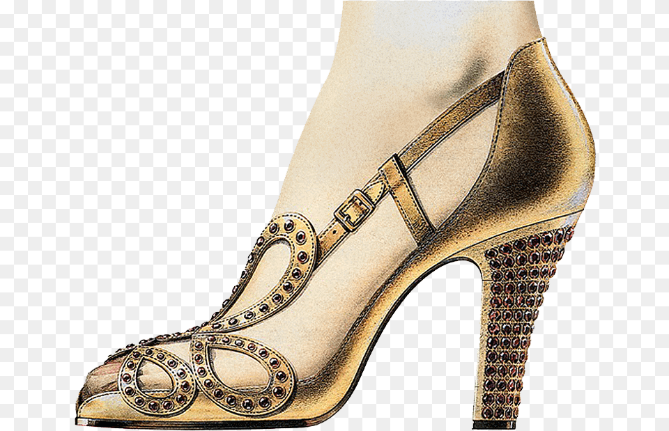 Roger Vivier Maison Vivier Timeline 1953 Block Roger Vivier Queen Elizabeth Shoes, Clothing, Footwear, High Heel, Shoe Png Image