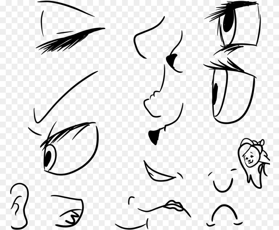 Image Royalty Download And Drawing At Getdrawings Nose, Gray Free Transparent Png