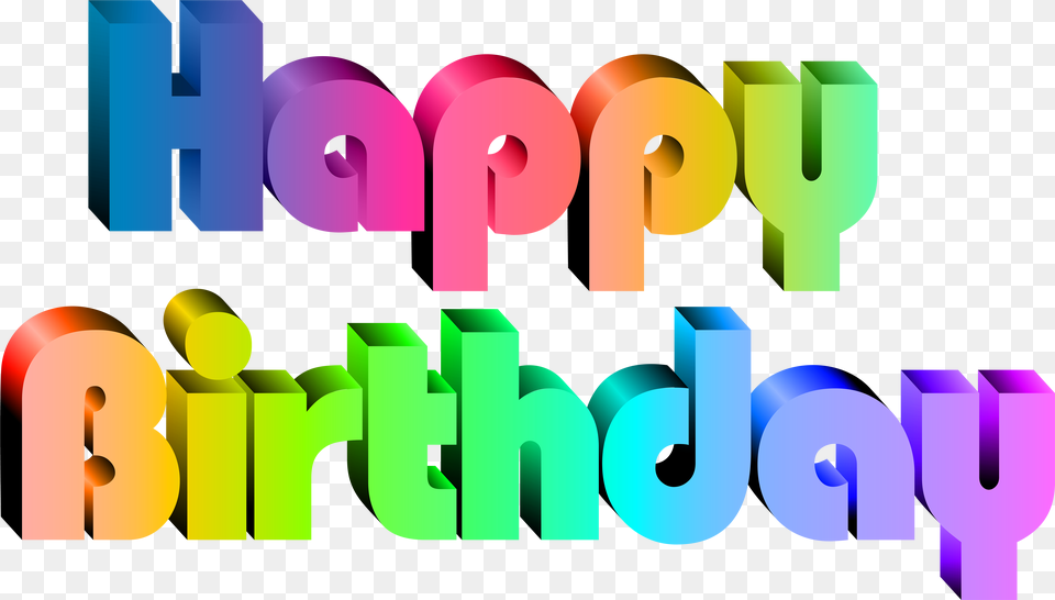 Image Royalty Download Birthday Clip Neon, Text, Art, Graphics, Number Png