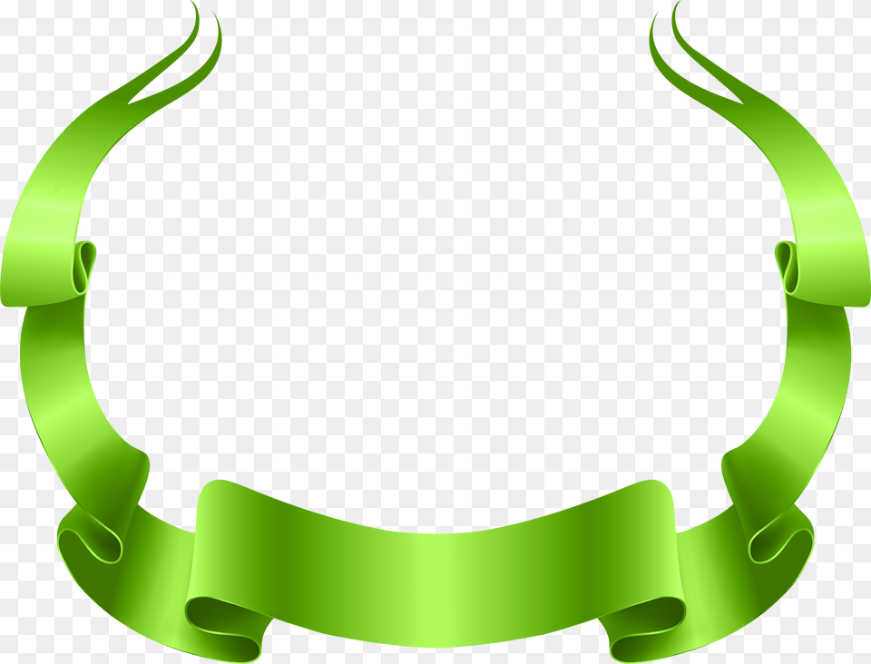Image Royalty Banner Decorative Accessories, Green, Jewelry, Necklace Free Transparent Png