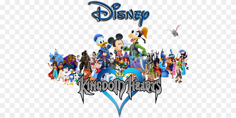 Royalty Free Library Characters Kingdom Hearts Disney, Carnival, Crowd, Person, Baby Png Image