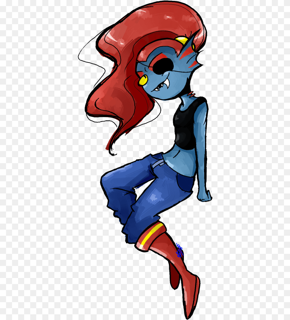 Image Royalty Stock By Questionedsleeper Undyne, Book, Comics, Publication, Adult Free Png