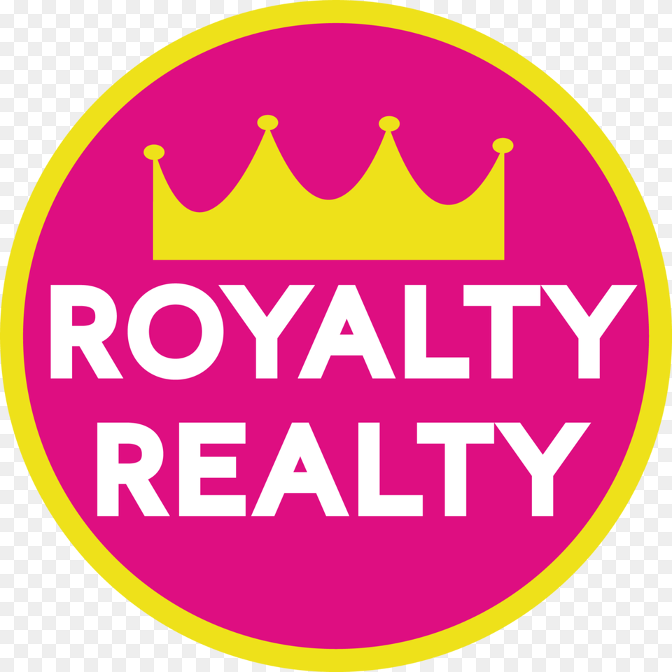 Image Royalty Realty, Logo, Disk, Sticker Png