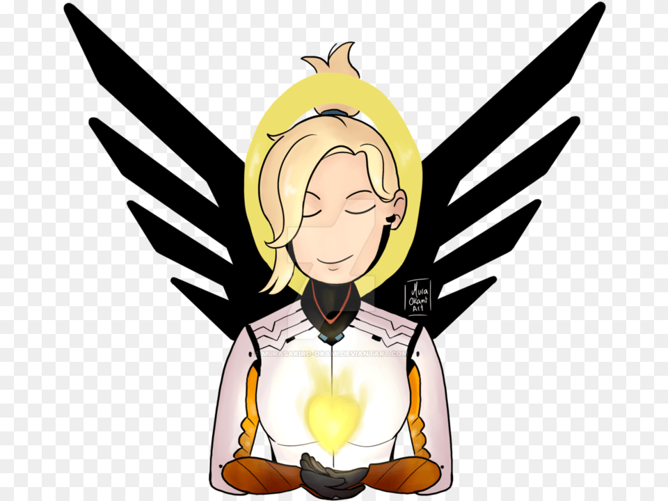 Image Royalty Stock Okami Drawing Overwatch Mercy, Adult, Male, Man, Person Free Transparent Png