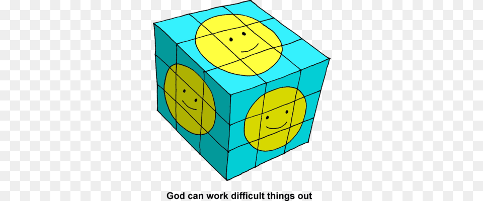Image Rubik Cube With Smiley Face, Toy, Rubix Cube Free Png