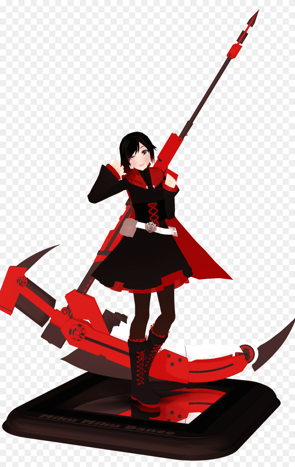 Rwby Ruby Rose Superpower Wiki Fandom, Weapon, Sword, Adult, Person Png Image