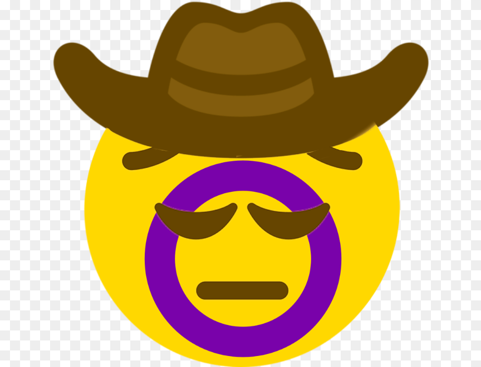 Image Sad Cowboy Emoji, Clothing, Hat, Cowboy Hat Free Transparent Png
