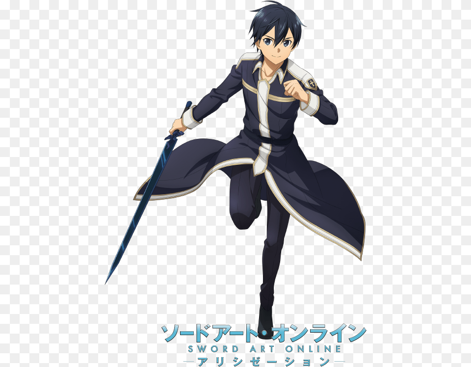 Image Sao Kirito, Book, Comics, Publication, Weapon Free Png