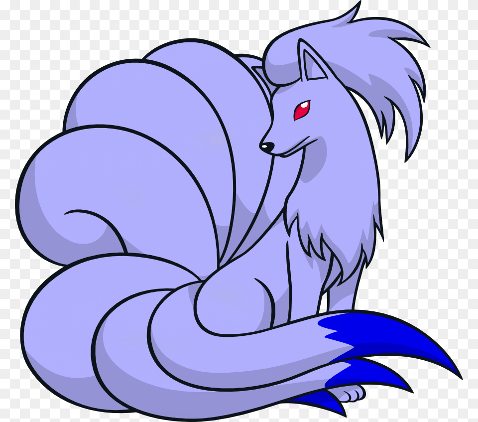 Image Shiny Ninetales Dw Leonhartimvu Wiki Ninetales Pokemon, Animal, Mammal Free Png Download