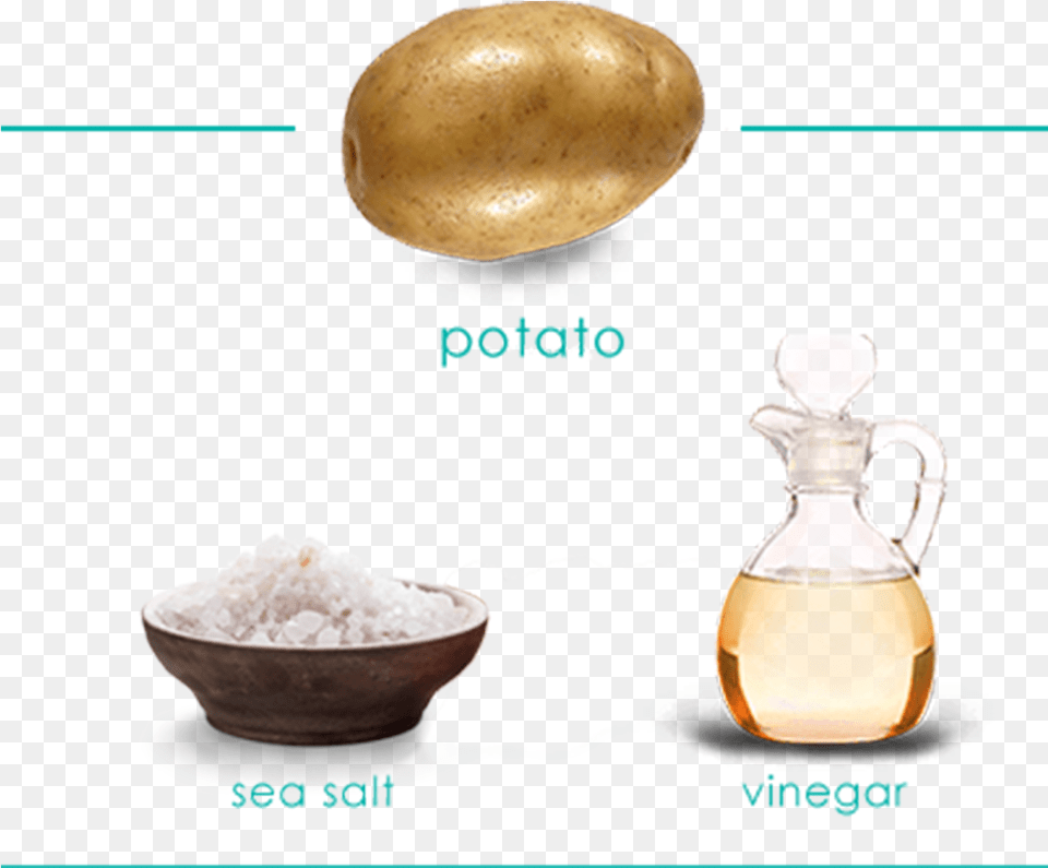 Image Shows Ingredients Including A Potato And A Bowl Popchips, Vegetable, Bottle, Cosmetics, Food Free Png