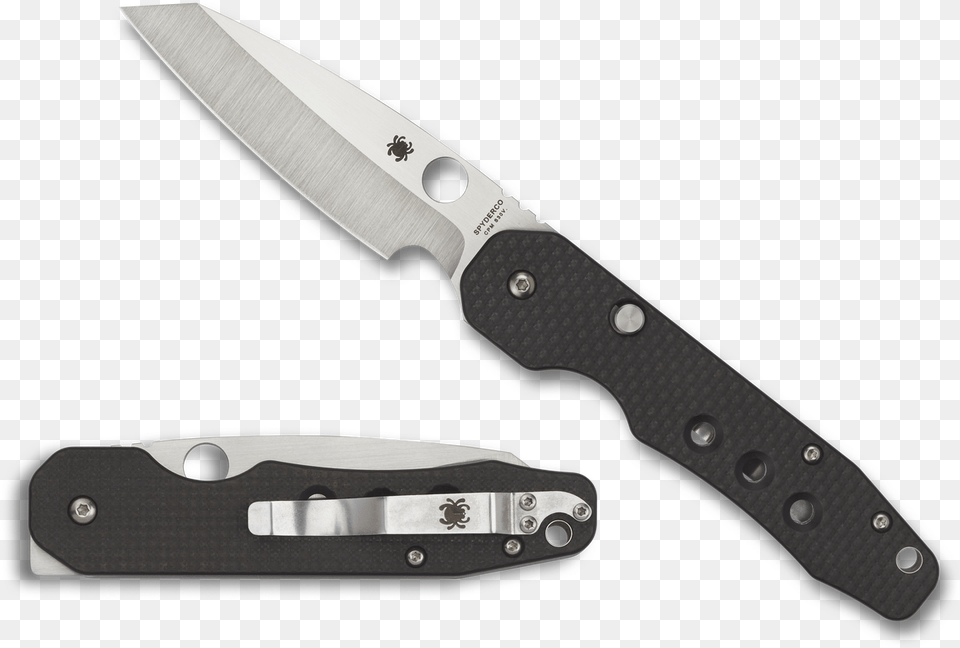 Spyderco Smock, Blade, Dagger, Knife, Weapon Png Image