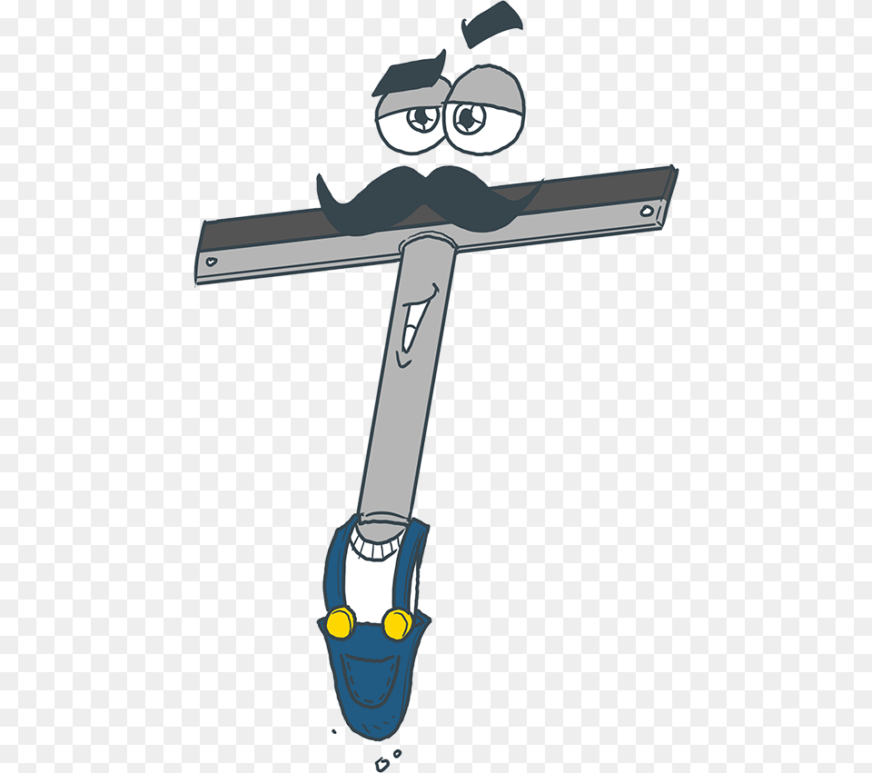 Image Squeegee Luigi, Cross, Symbol, Utility Pole, Cartoon Free Transparent Png